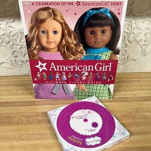 American Girl Book and American Girl Truly me Spinner activity cards